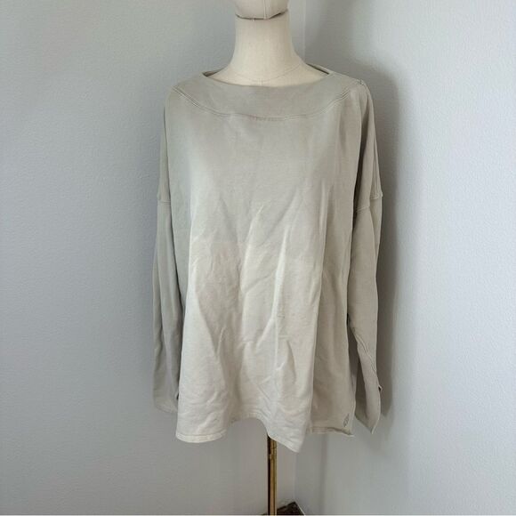 [Free People Movement] Oversized Long Sleeve Sweatshirt- Size Small - Picture 1 of 5